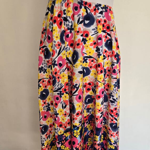 Anthropologie Hutch Bethanie Floral High Low Dress Summer Colorful Women XS - Picture 6 of 13